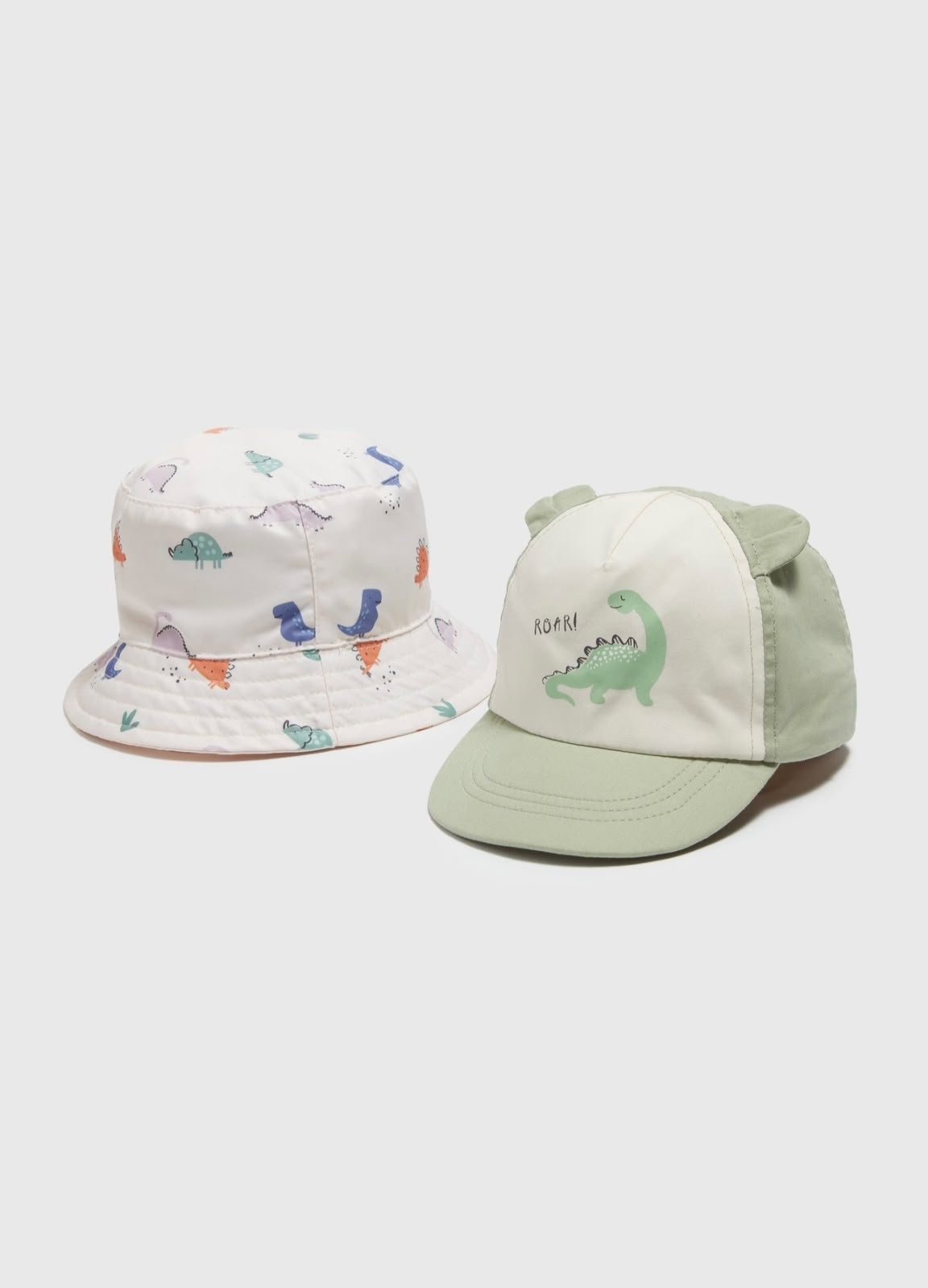 Green Dinosaur boy Hat set